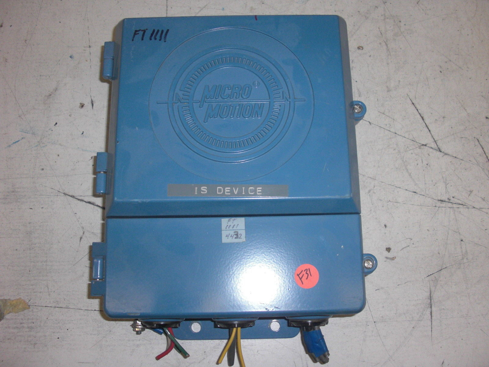 MICRO MOTION RFT97121PN FLOW TRANSMITTER  *USED*