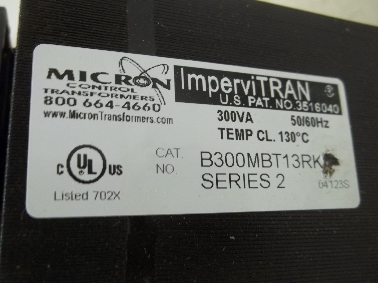 MICRON B300MBT13RKF SERIES 2 TRANSFORMER 300VA *NEW IN BOX*