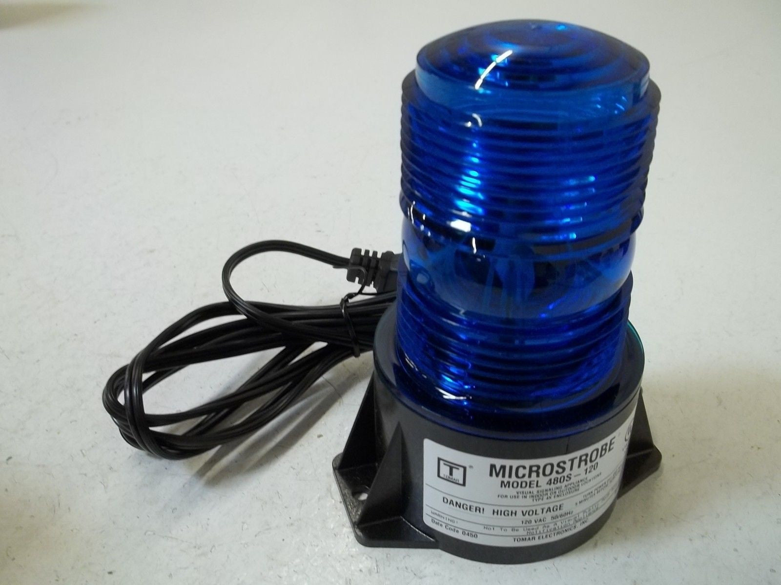 TOMAR 480S-120-B BLUE MICROSTROBE *NEW IN BOX*