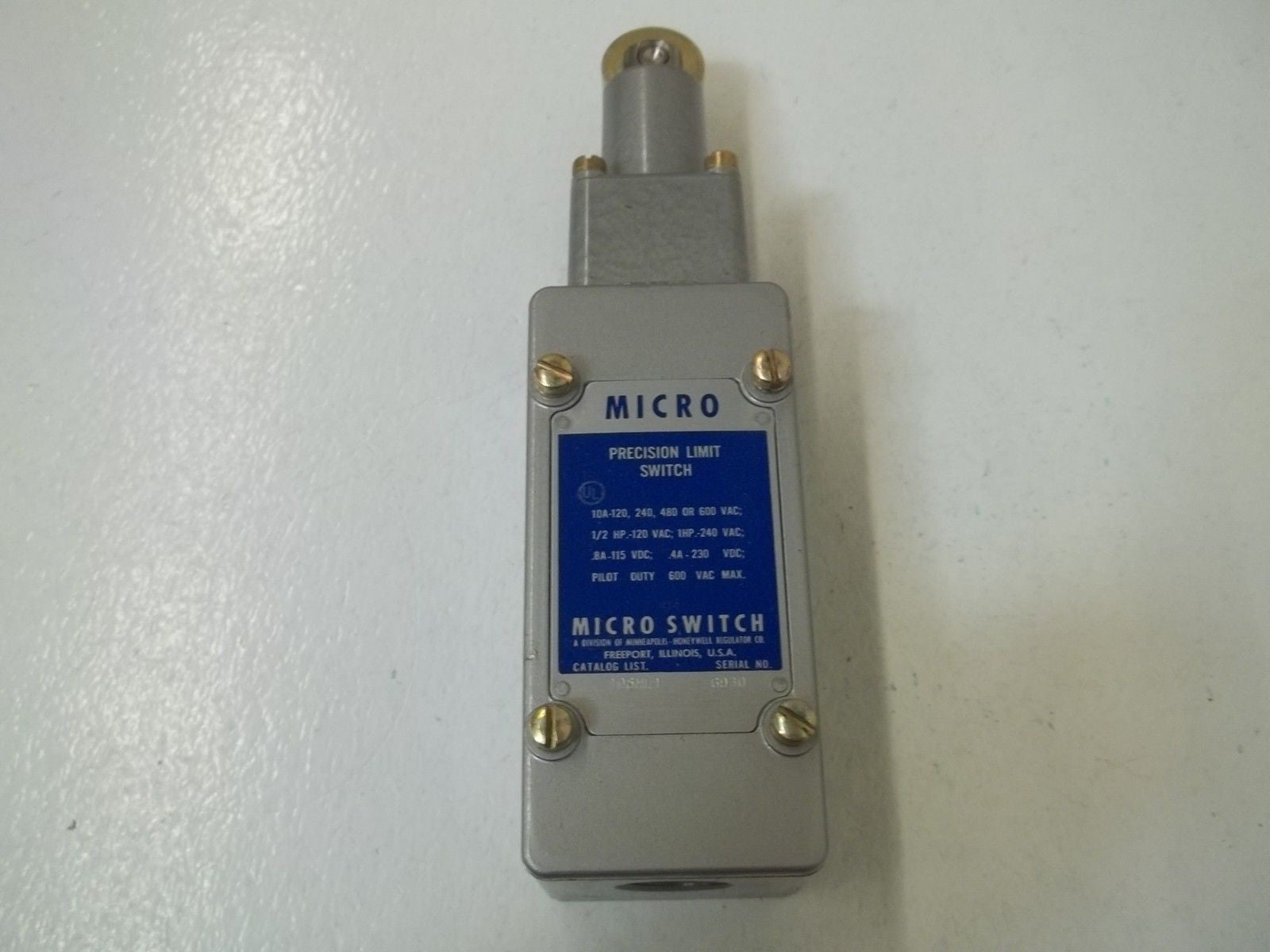 MICROSWITCH 105ML1 PRECISION LIMIT SWITCH (GREY) *NEW IN BOX*