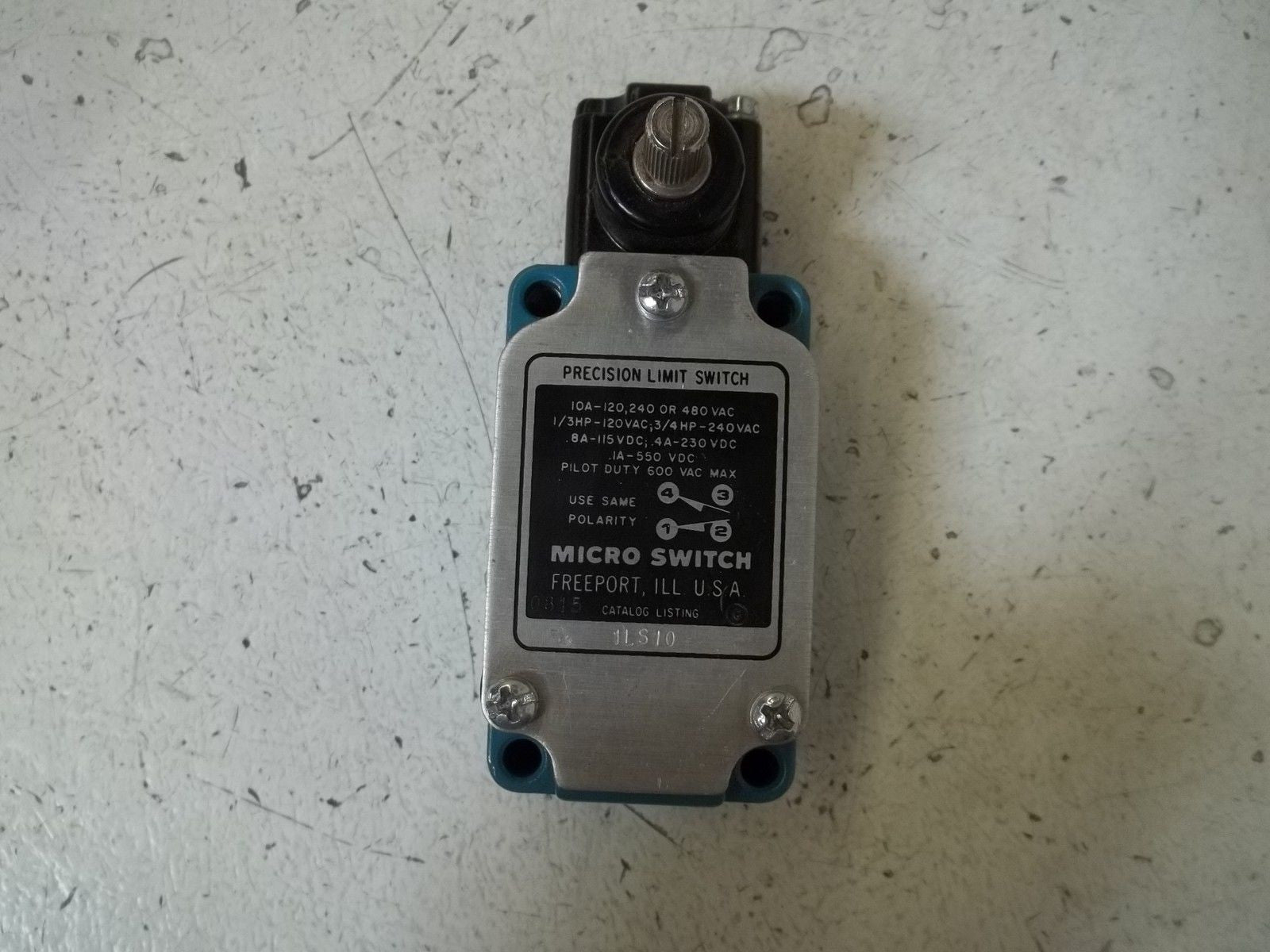 MICROSWITCH 1LS10 PRECISION LIMIT SWITCH *NEW NO BOX*