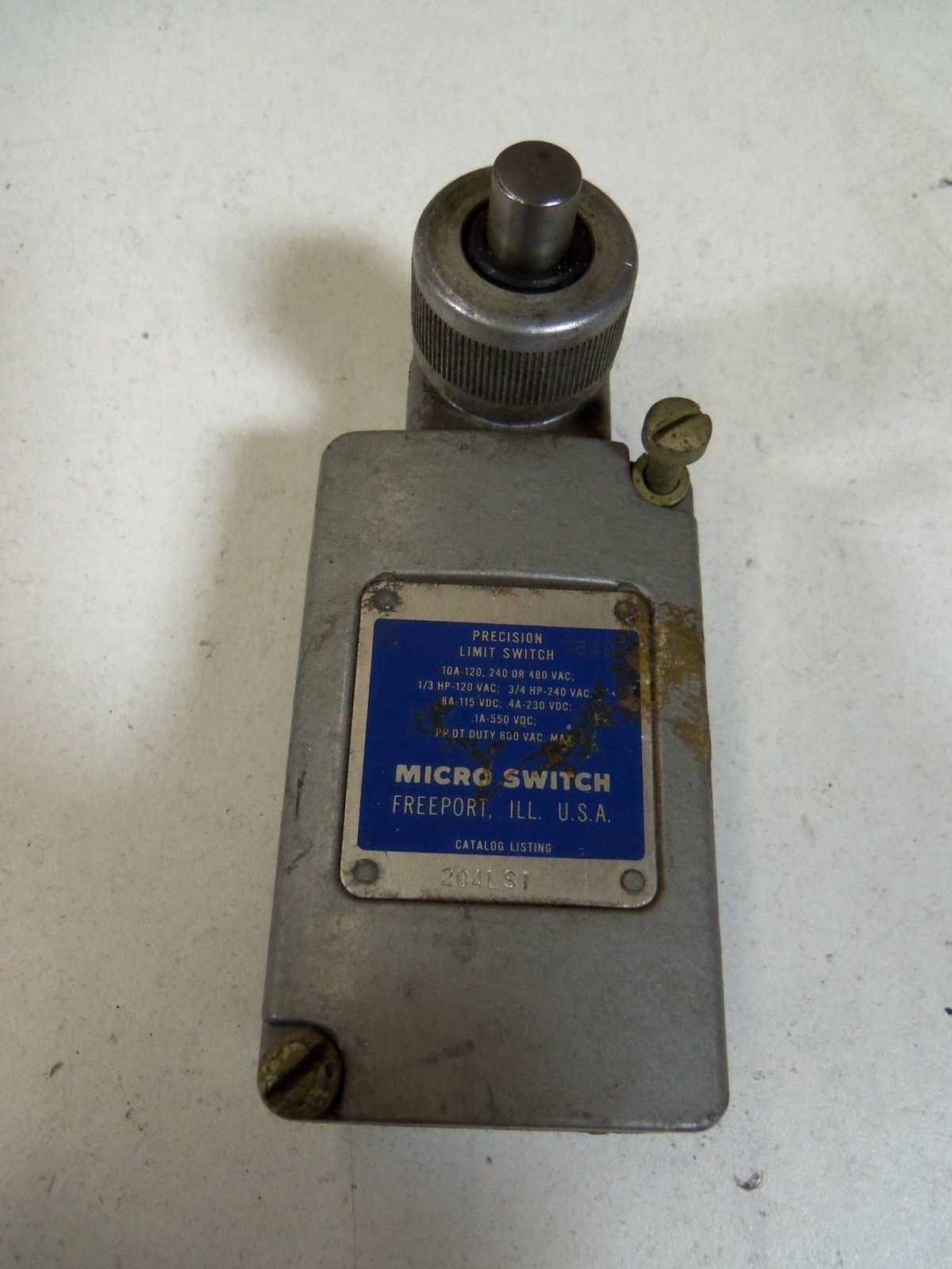 MICROSWITCH 204LS1 *USED*