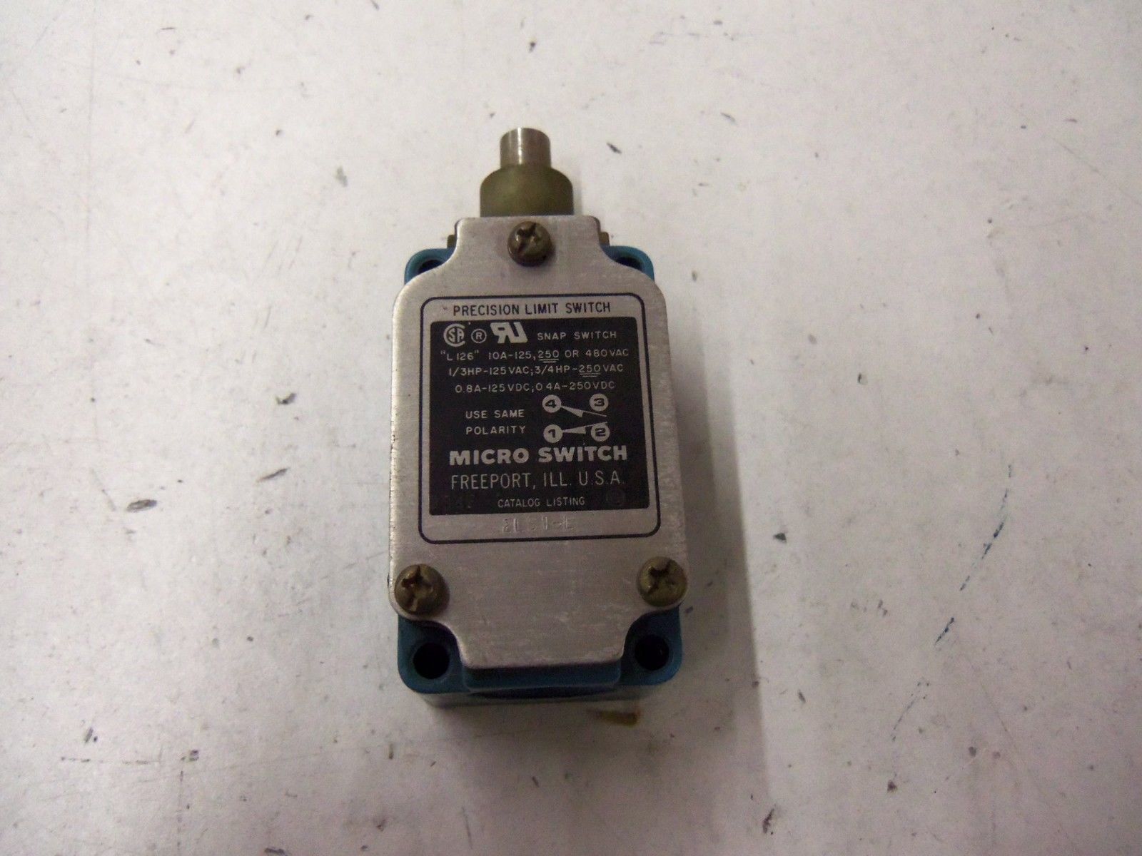 MICRO SWITCH 2LS1-L *USED*