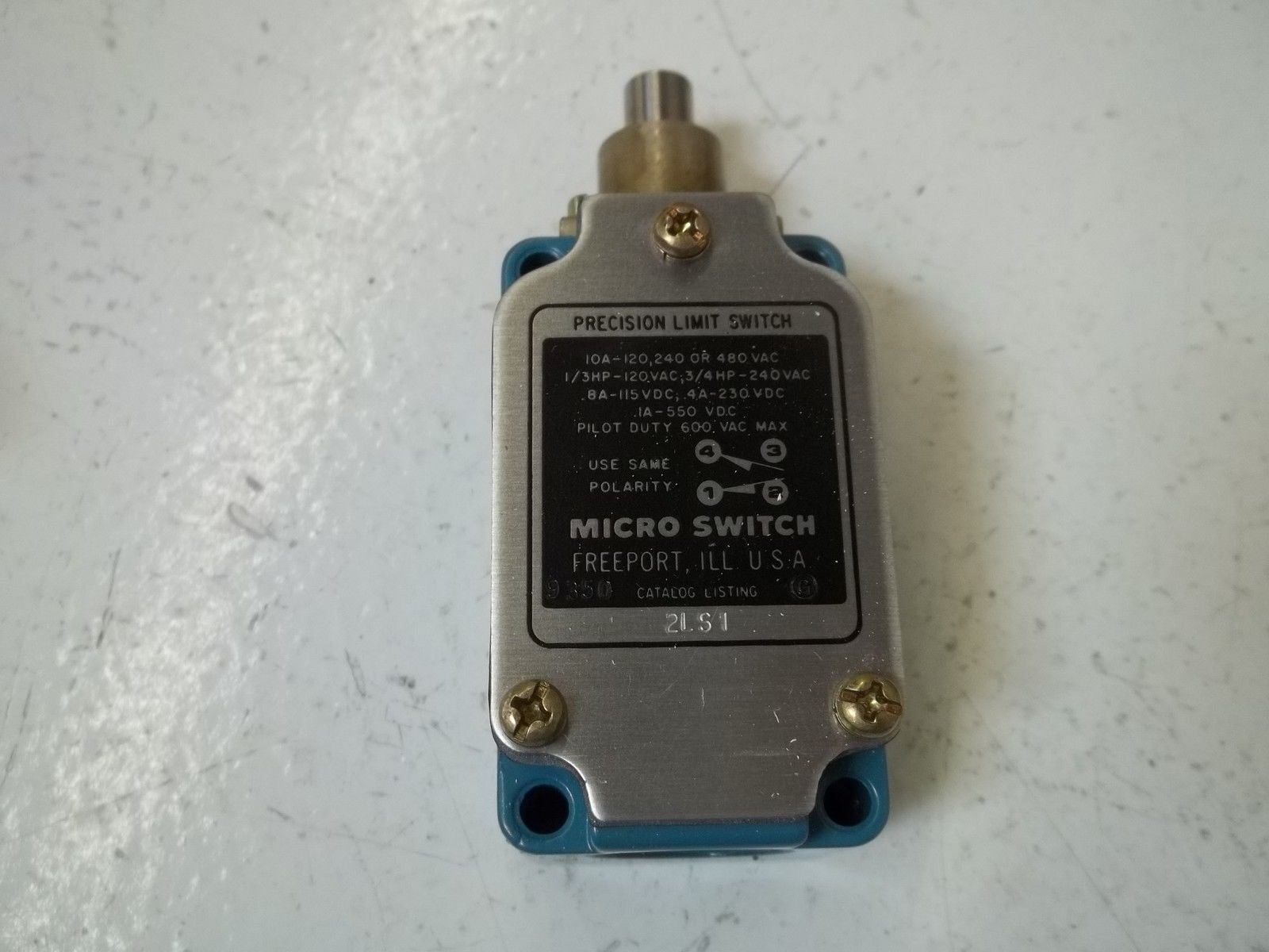 MICROSWITCH 2LS1 (WHITE & BLUE BOX) *NEW IN BOX*