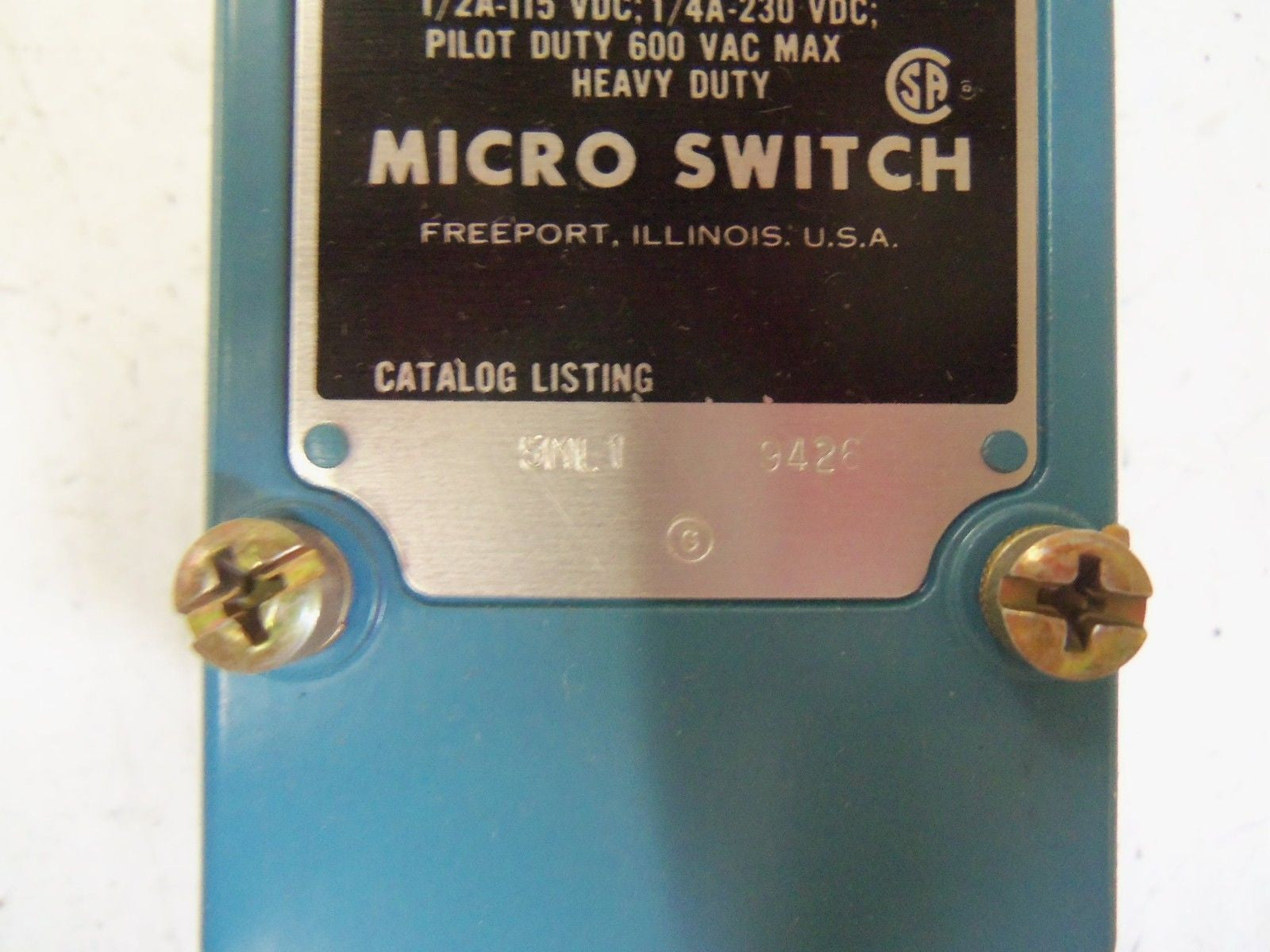 MICROSWITCH 5ML1 LIMIT SWITCH *NEW IN BOX*