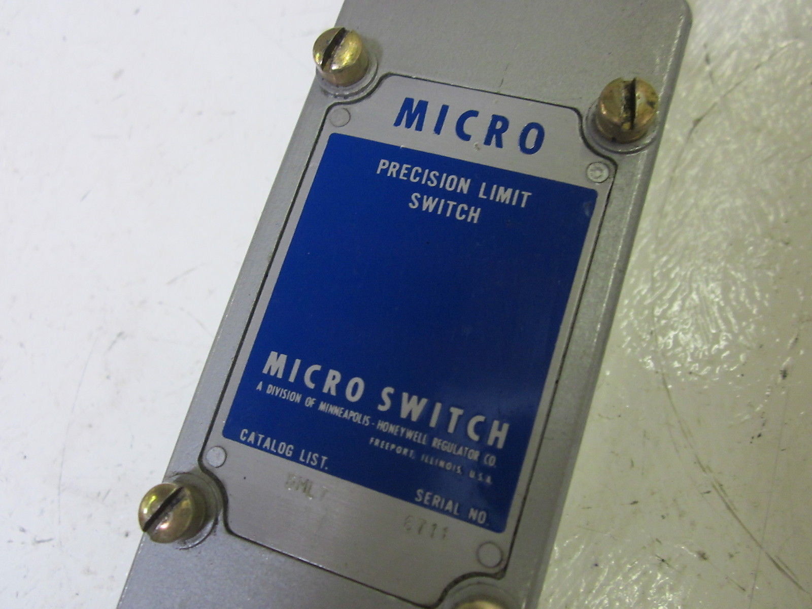 MICROSWITCH 5ML7 PRECISION LIMIT SWITCH *USED*