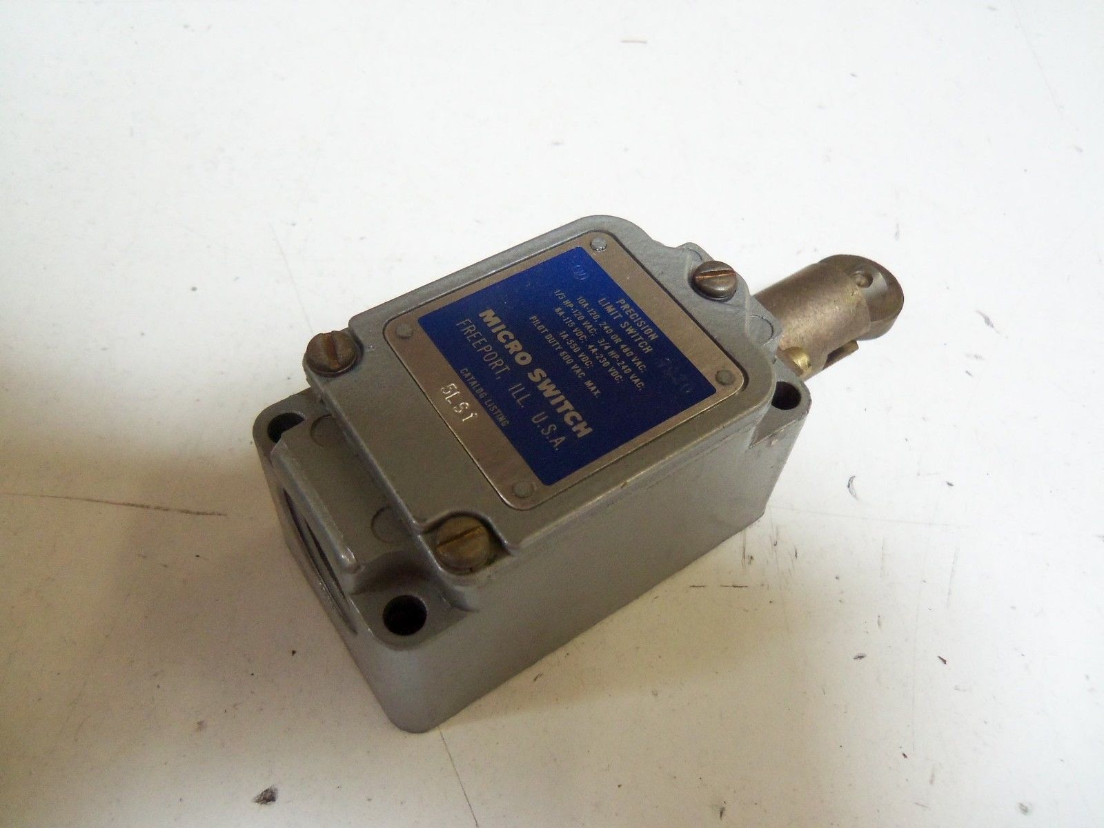 MICROSWITCH 5SL1 LIMIT SWITCH (GREY) *NEW NO BOX*
