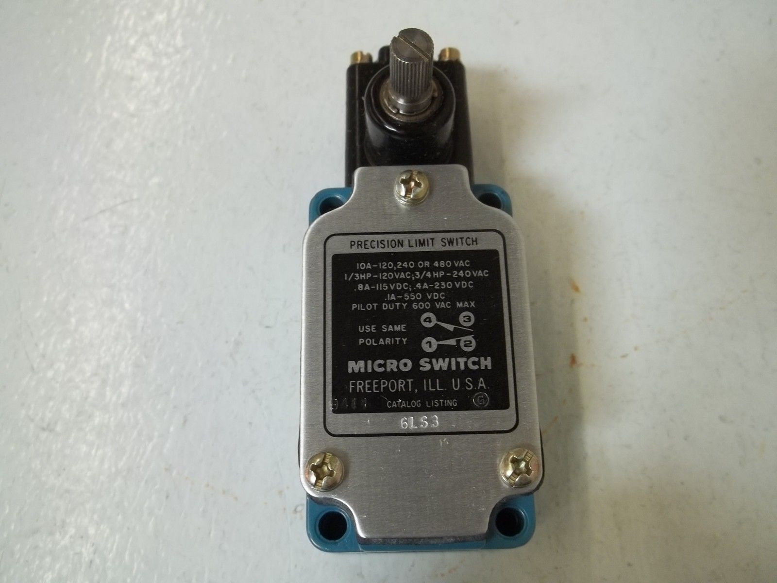 MICROSWITCH 6LS3 LIMIT SWITCH *NEW IN BOX*