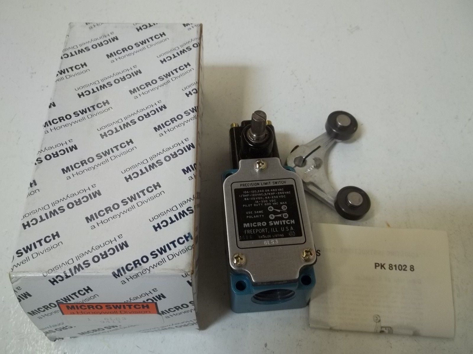 MICROSWITCH 6LS3 LIMIT SWITCH *NEW IN BOX*