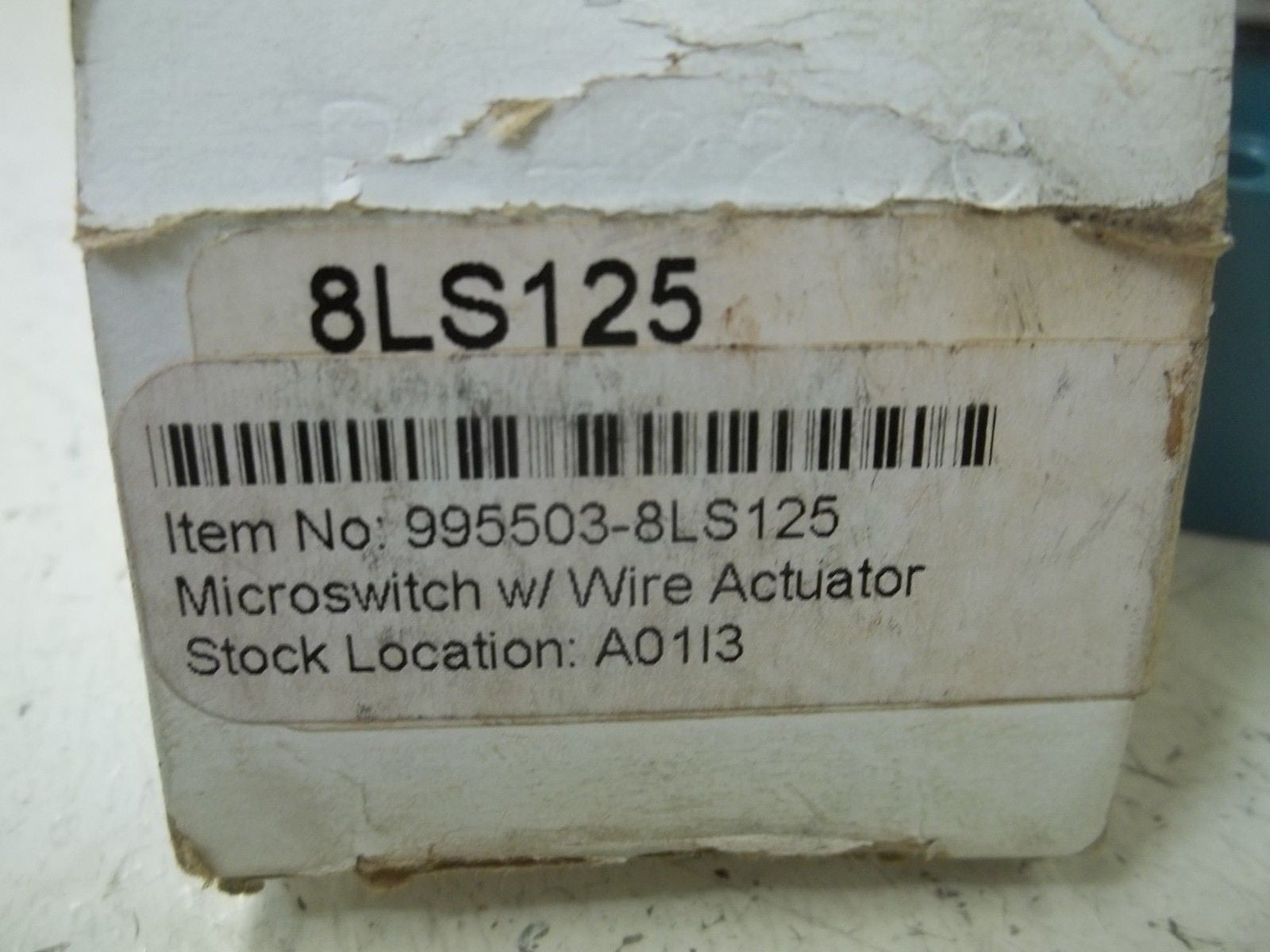 MICROSWITCH 8LS125 LIMIT SWITCH *NEW IN BOX*
