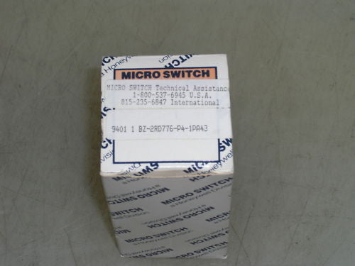 MICROSWITCH BZ-2RD776-P4-1PA43 LIMIT SWITCH *NEW IN BOX*
