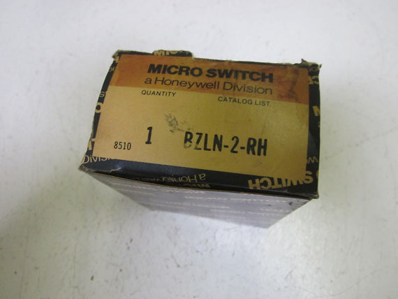 MICRO SWITCH BZLN-2-RH LIMIT SWITCH *NEW IN BOX*
