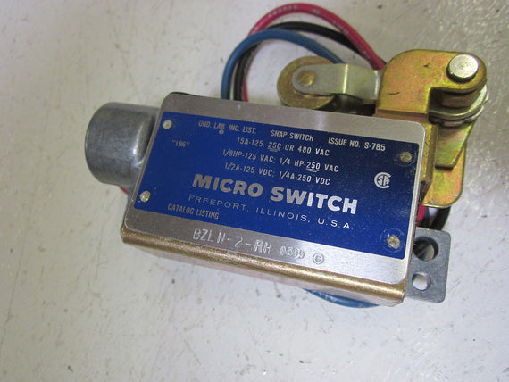 MICRO SWITCH BZLN-2-RH LIMIT SWITCH *NEW IN BOX*