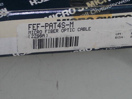 MICRO SWITCH FEF-PAT4S-M *NEW*