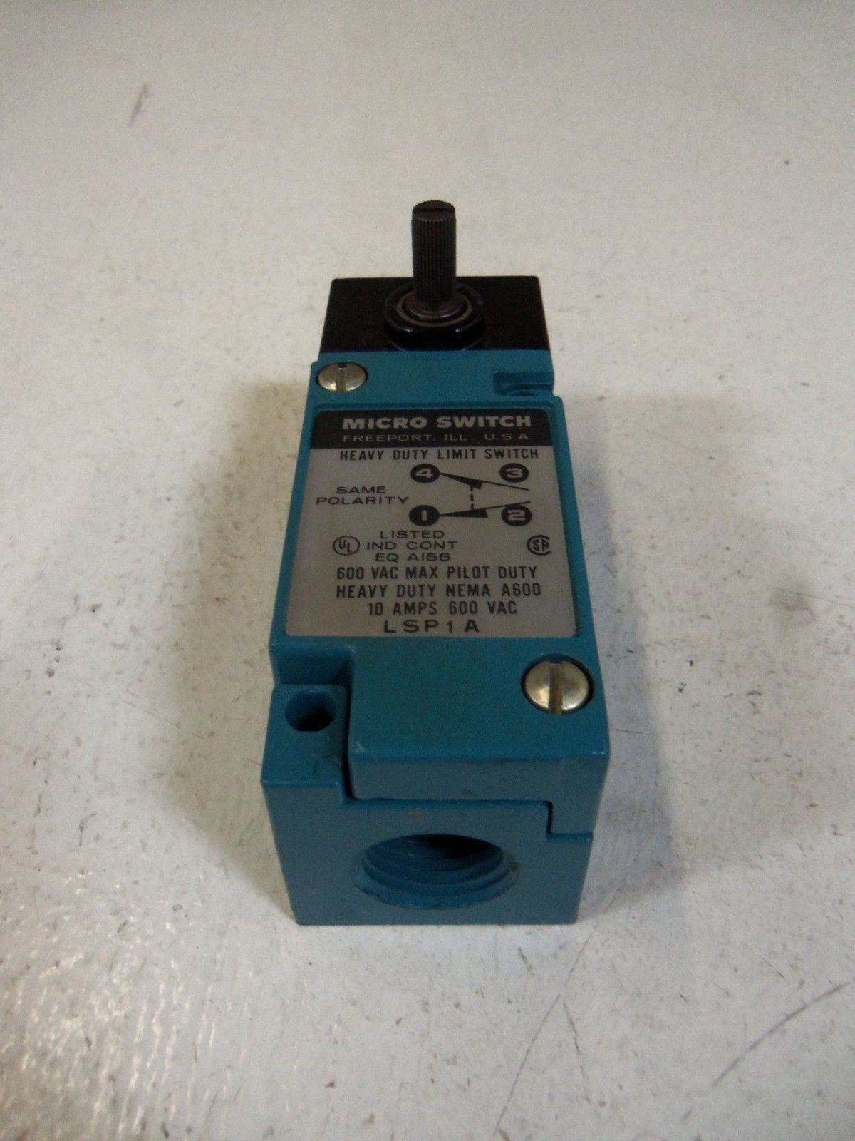 MICROSWITCH LSP1A LIMIT SWITCH *USED*