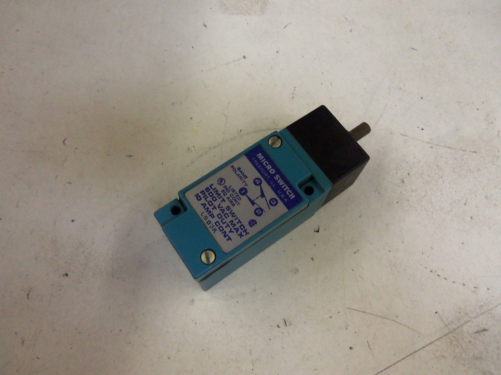MICRO SWITCH LSB3K LIMIT SWITCH *USED*