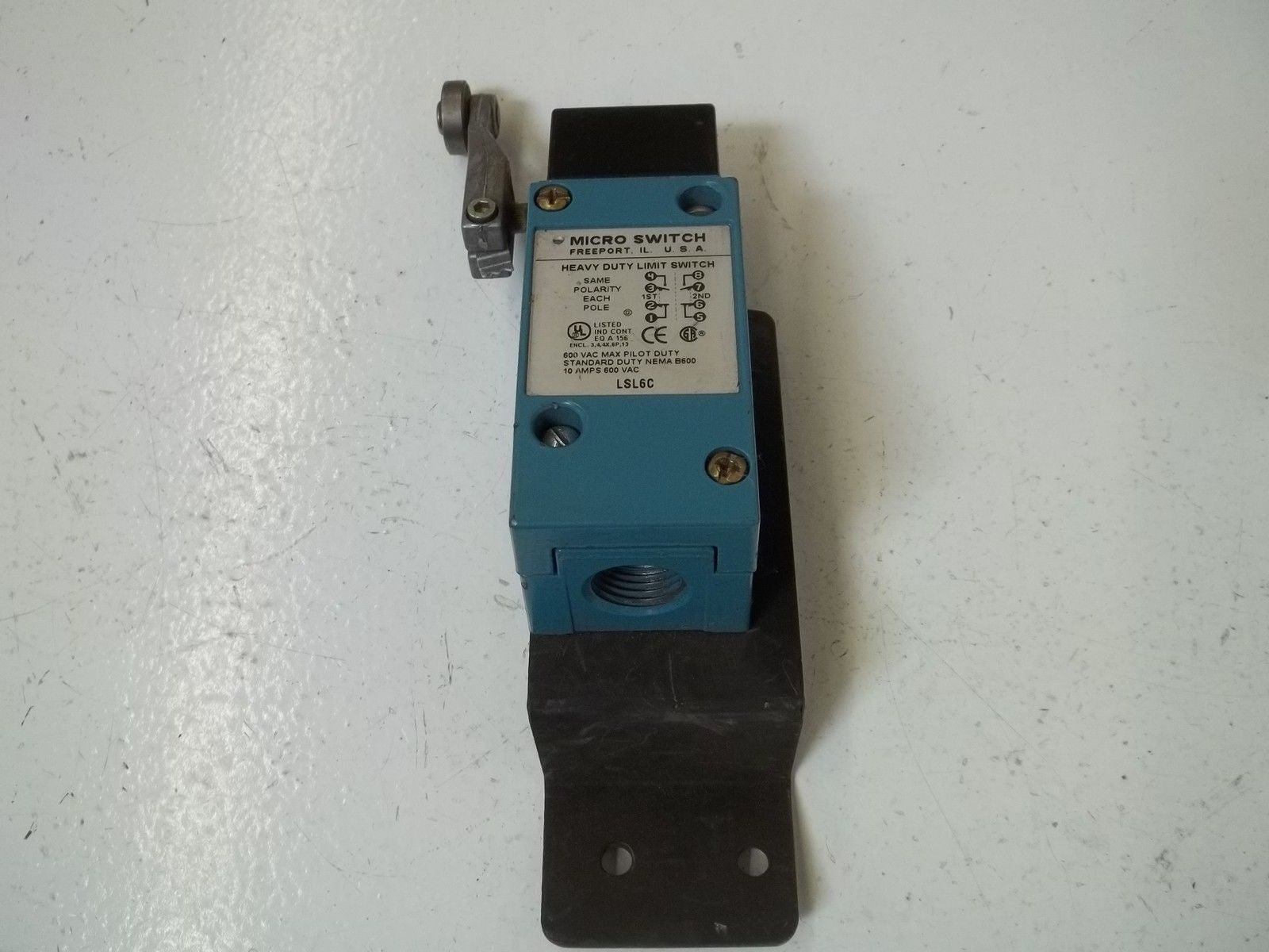 MICROSWITCH LSL6C ( AS PICTURED) *USED*