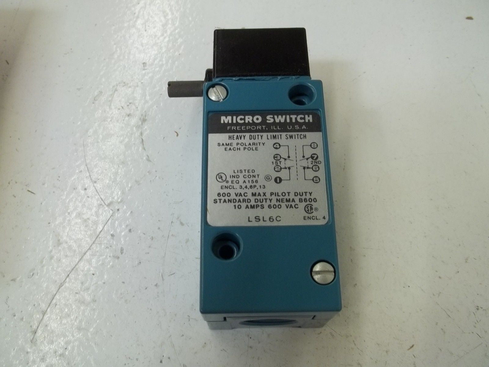 MICROSWITCH LSL6C (WHITE & BLUE BOX) *NEW IN BOX*