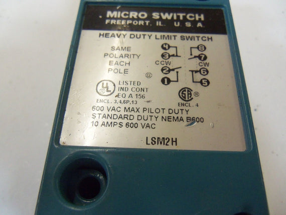 MICROSWITCH LSM2H *USED*