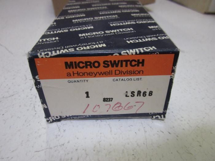 MICRO SWITCH LSR6B *NEW IN BOX*