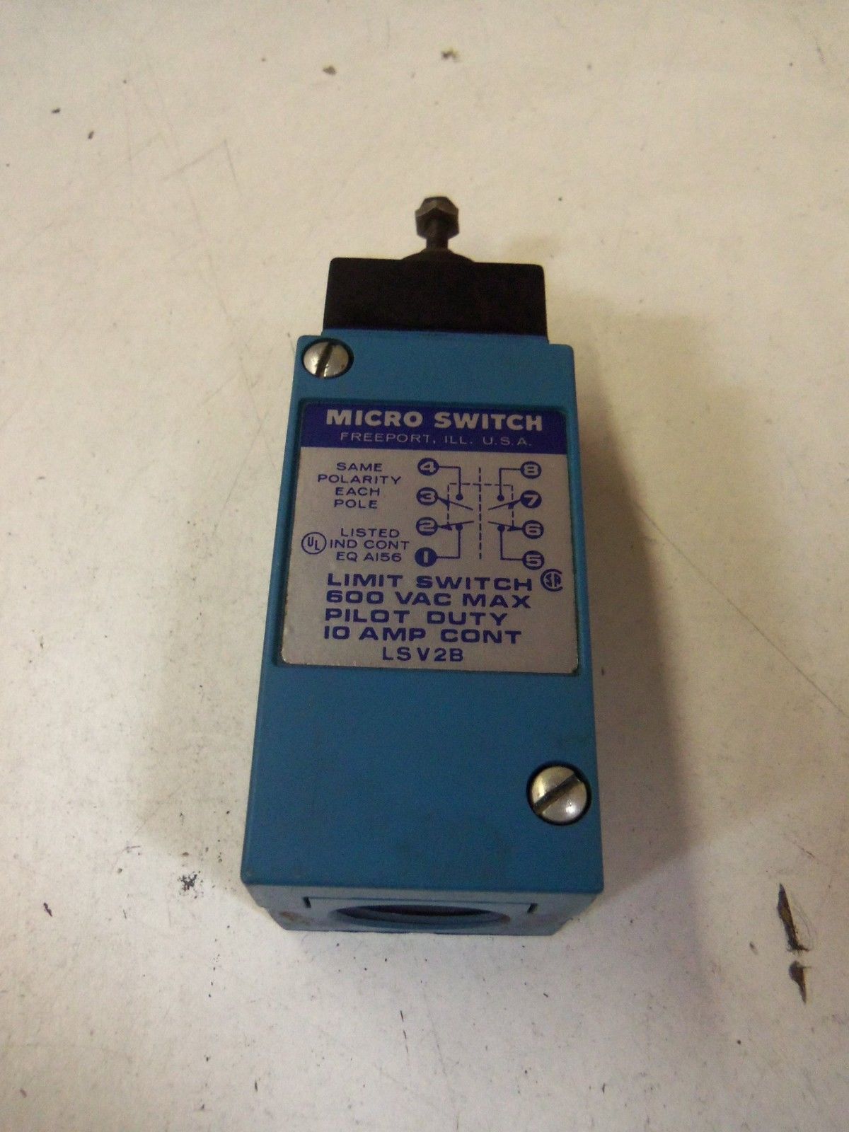 MICROSWITCH LSV2B *USED*