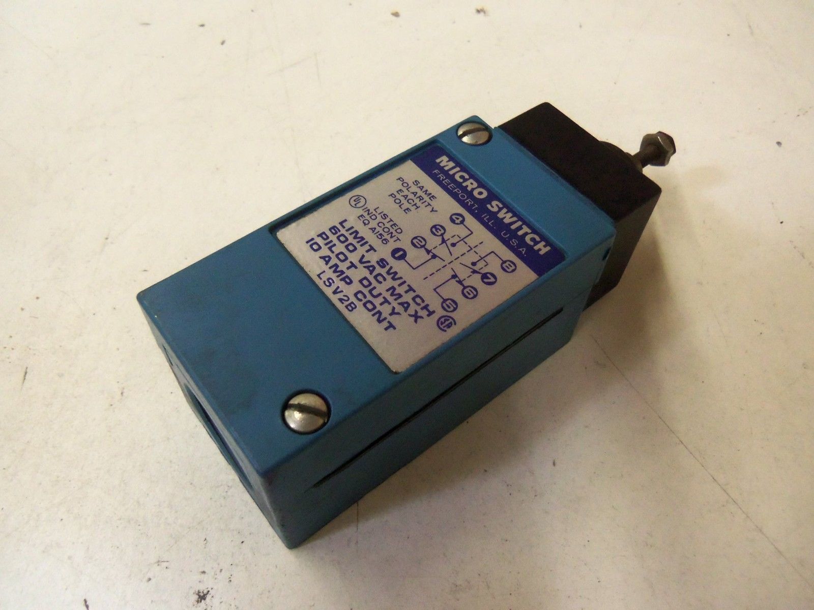 MICROSWITCH LSV2B *USED*