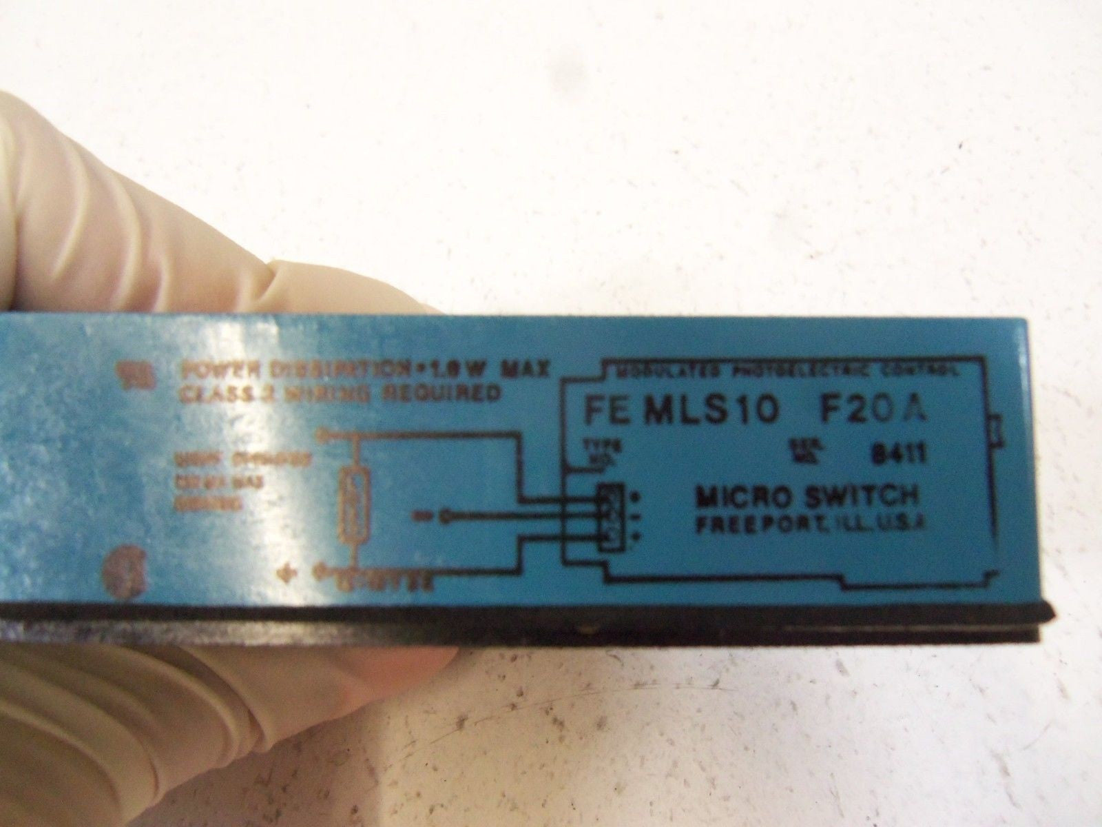 MICROSWITCH PHOTOELECTRIC FE-MLS10-F20A *USED*