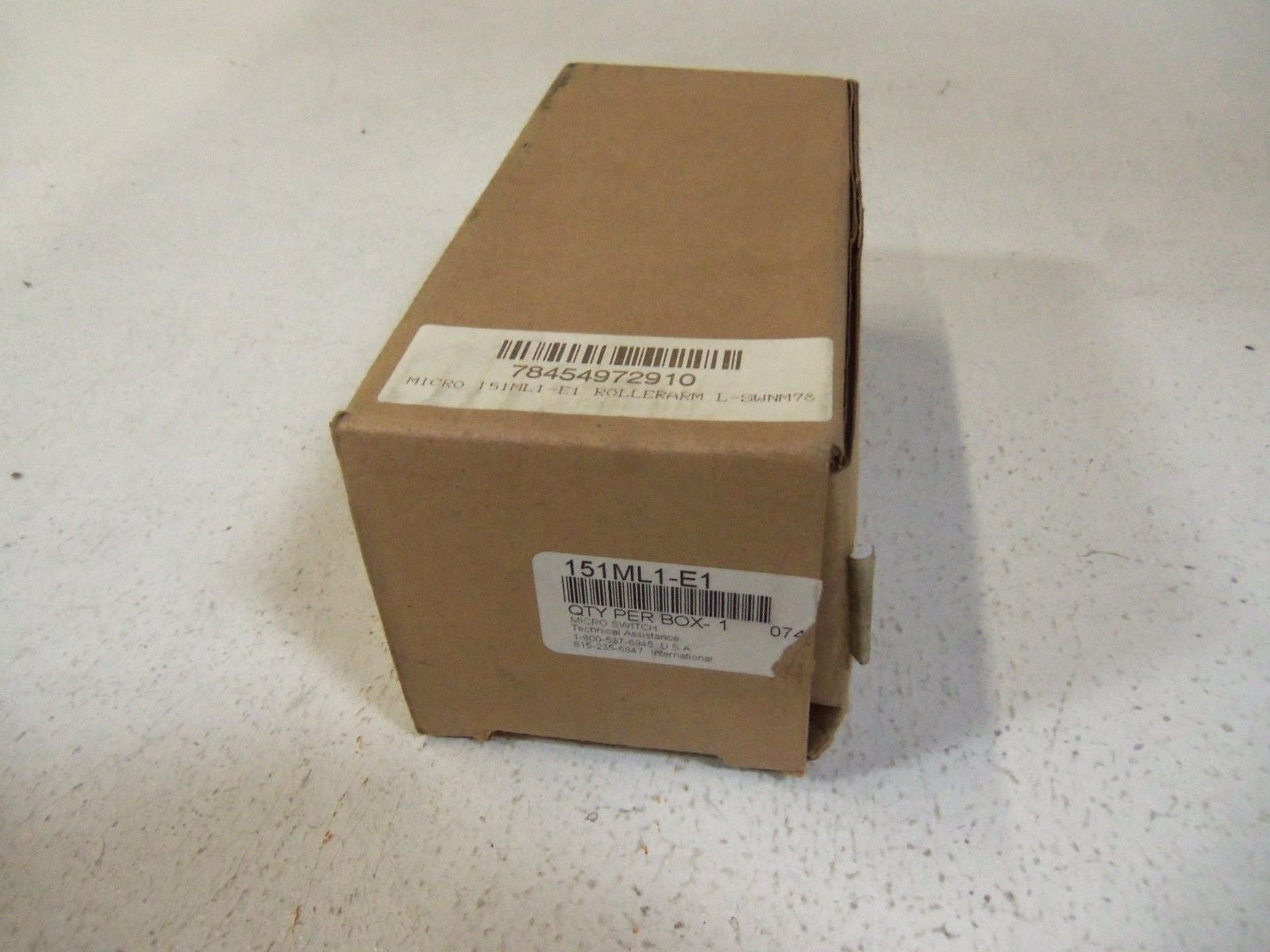 MICROSWITCH 151ML1-E1 PRECISION LIMIT SWITCH *NEW IN BOX*