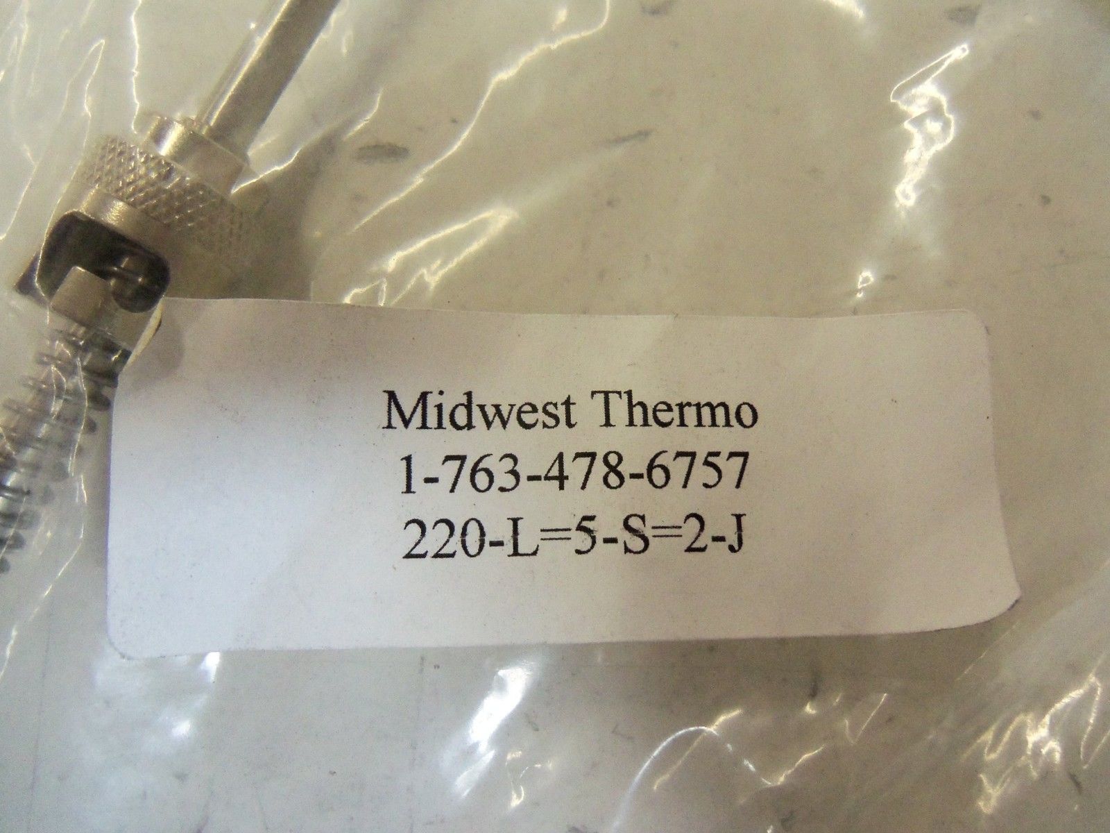 MIDWEST THERMO 220-L=5-S=2-J *NEW IN FACTORY BAG*