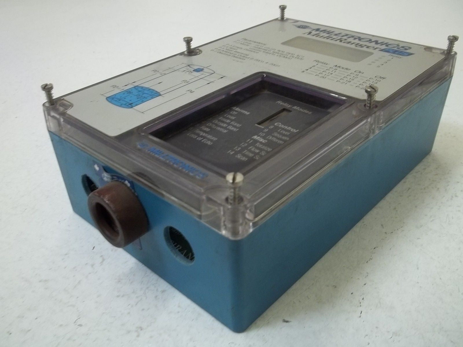 MILLTRONICS MULTIRANGER PLUS 24751290 LEVEL SENSOR RELAY CONTROLLER *USED*