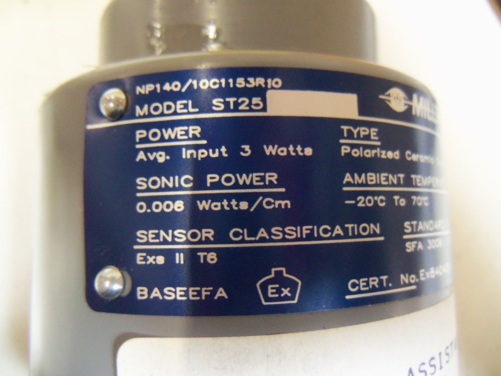 MILTRONICS ST25 *USED*