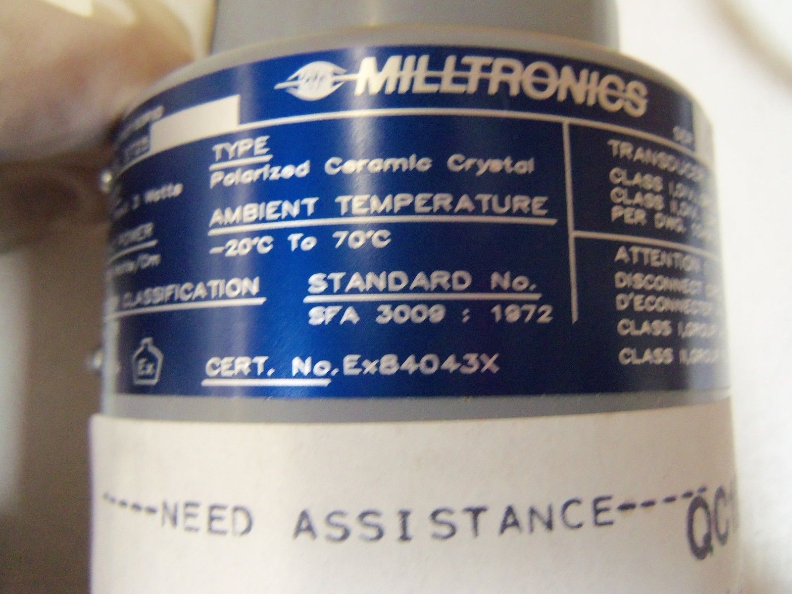 MILTRONICS ST25 *USED*