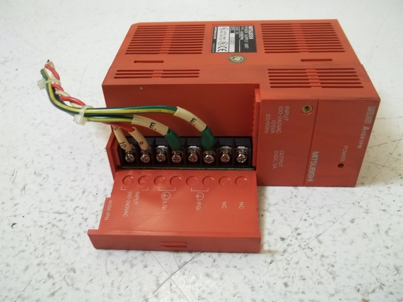 MITSUBISHI A1S61PN POWER SUPPLY UNIT *USED*