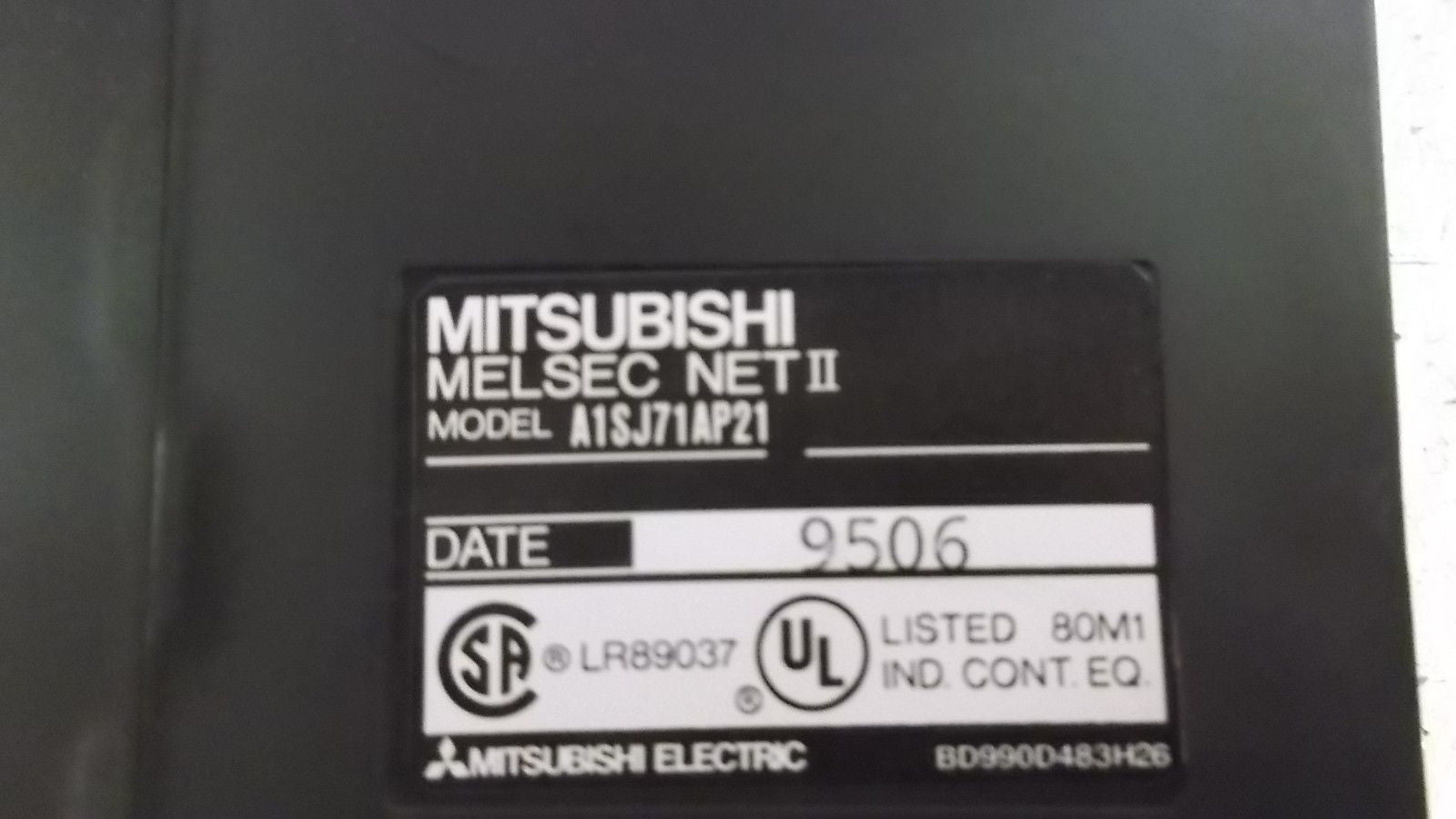 MITSUBISHI A1SJ71AP21 NET II MASTER *USED*