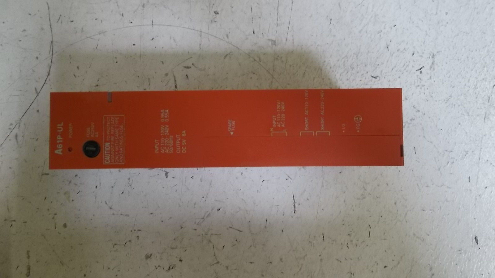 MITSUBISHI A61P-UL POWER SUPPLY MODULE *USED*