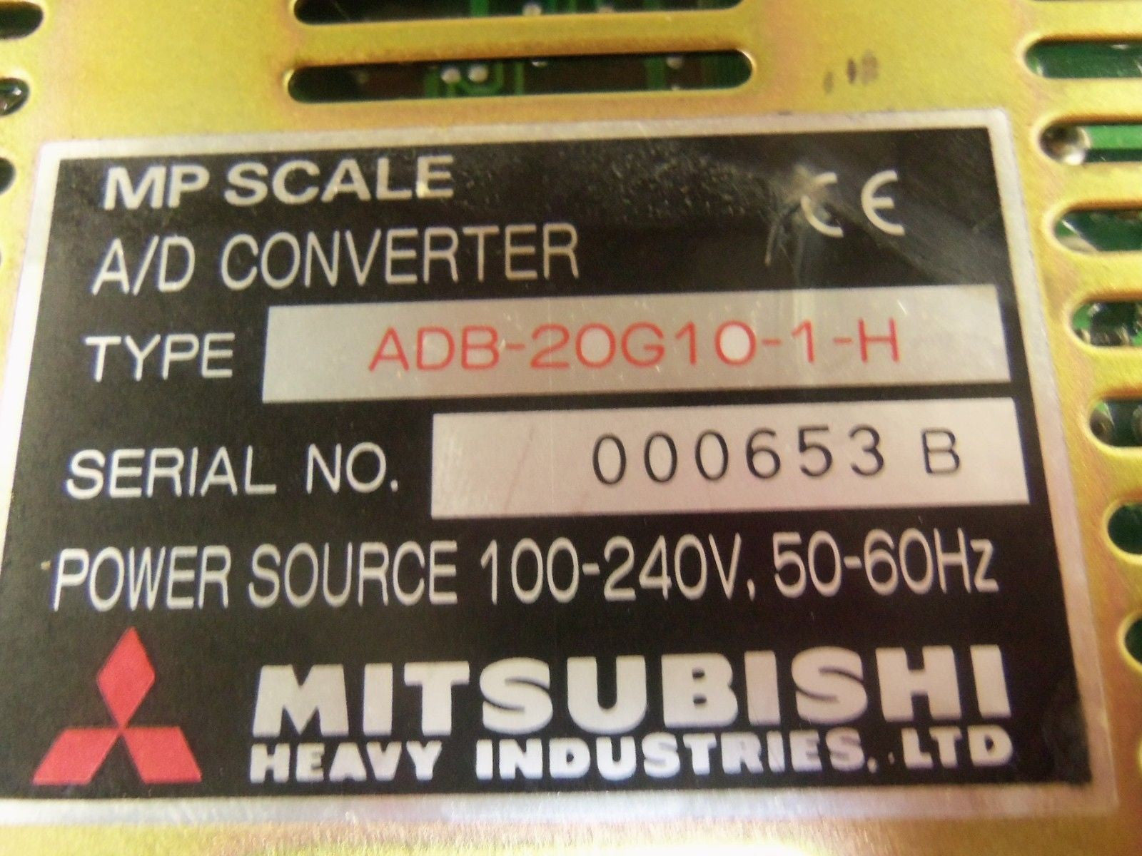 MITSUBISHI ADB-20G10-1-H *USED*
