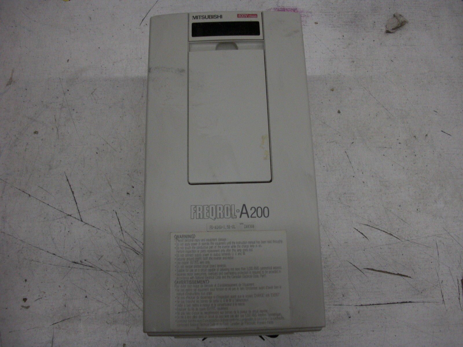 MITSUBISHI FR-A240-1.5K-UL *USED*