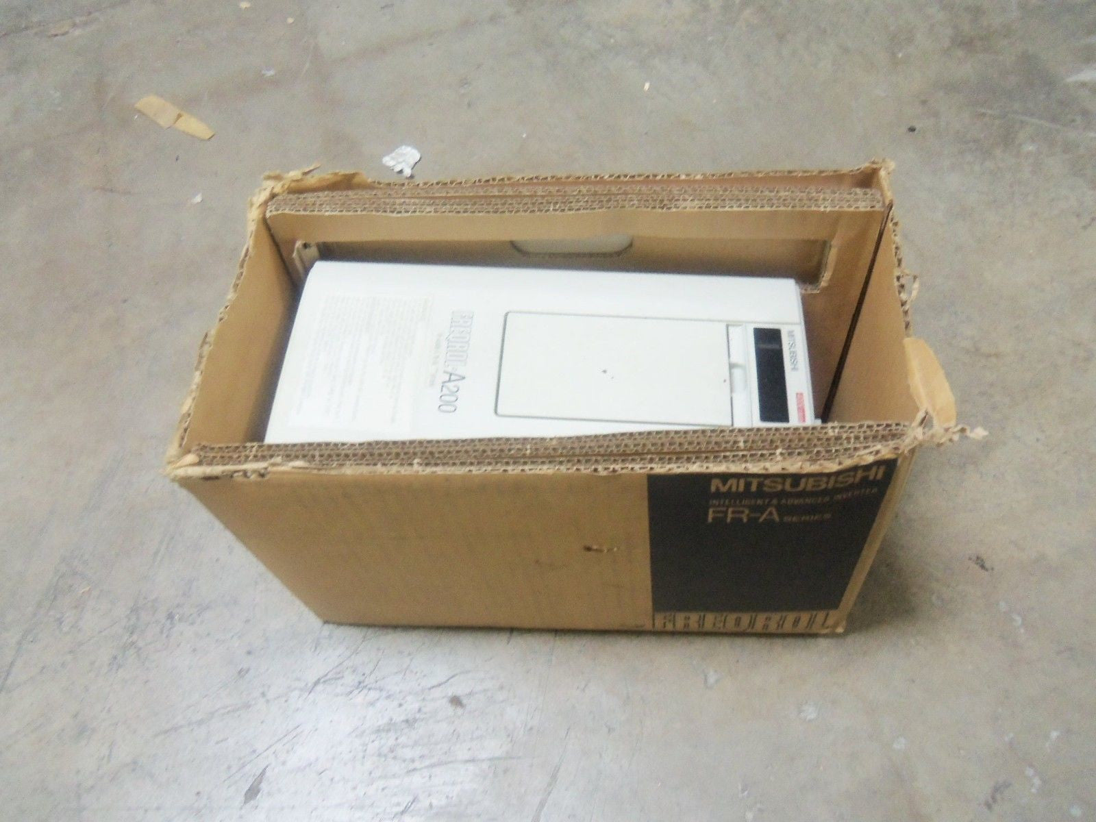 MITSUBISHI FR-A240E-3.7K-VL INVERTER DRIVE (AS PICTURED-BOX) *NEW IN BOX*
