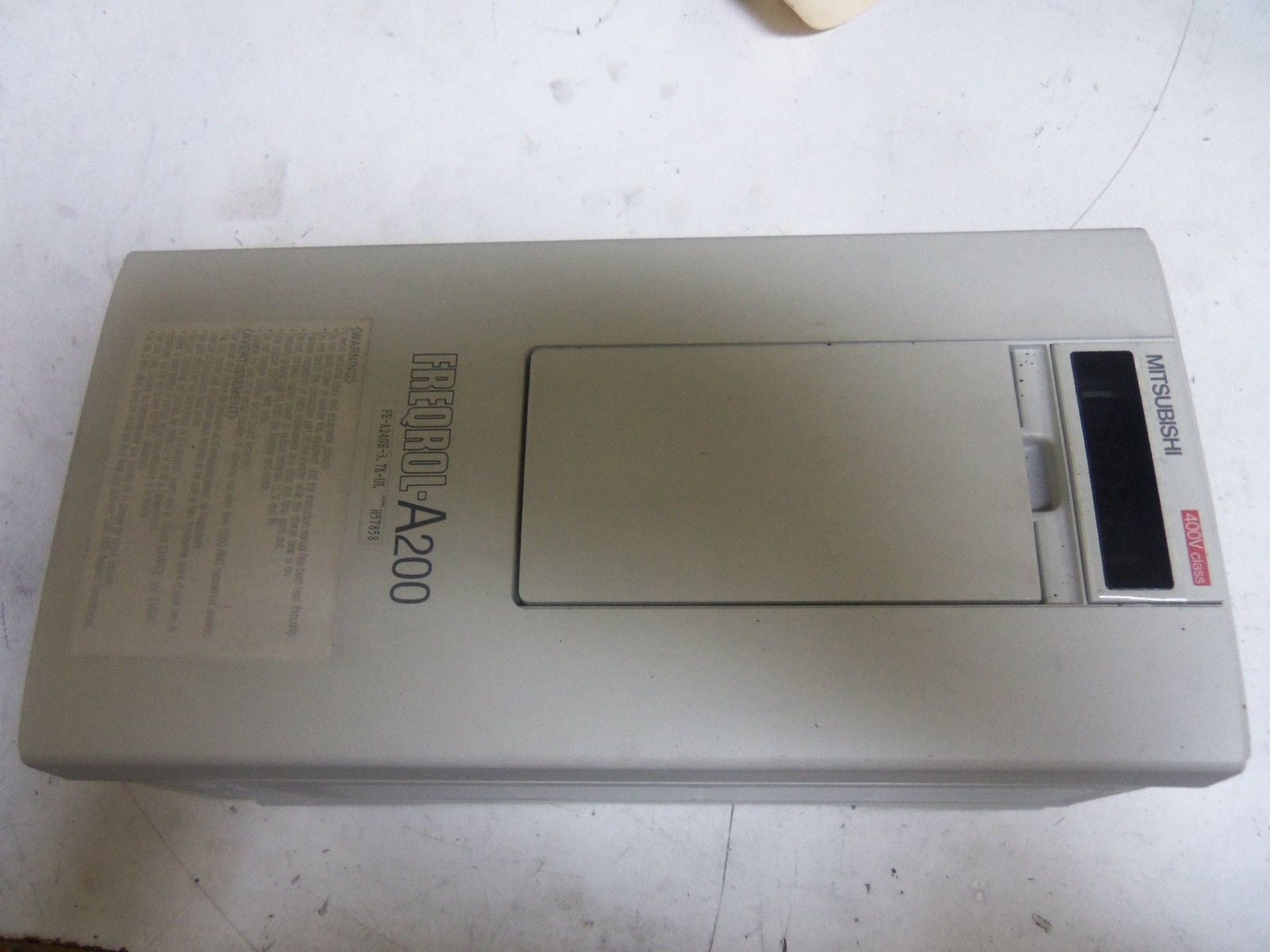MITSUBISHI FR-A240E-3.7K-VL INVERTER DRIVE (AS PICTURED-BOX) *NEW IN BOX*