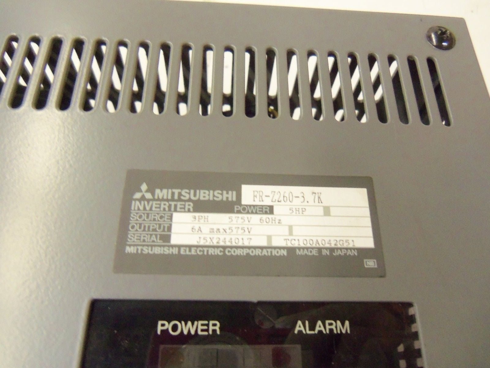 MITSUBISHI FR-Z260-3.7K *USED*