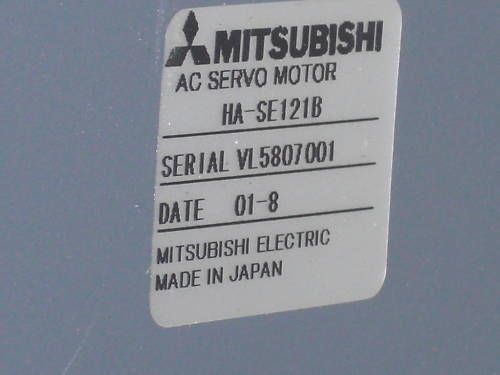 MITSUBISHI HA-SE121B AC SERVO MOTOR