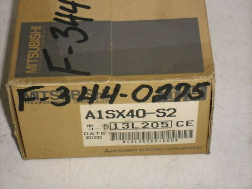 MITSUBISHI PROGRAMMABLE CONTROLLER A1SX40-S2 *NEW*