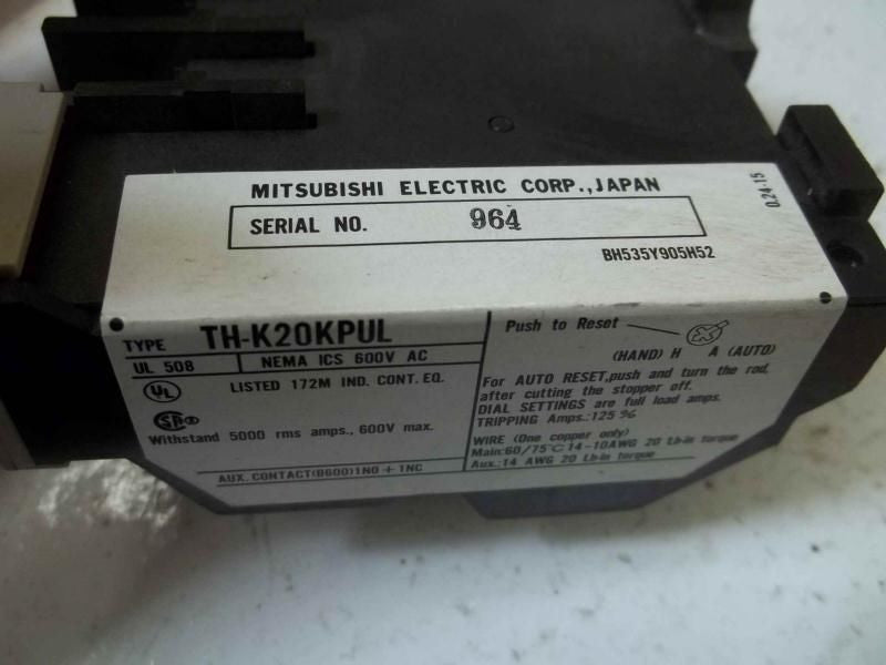 MITSUBISHI TH-K20KPUL *NEW OUT OF A  BOX*