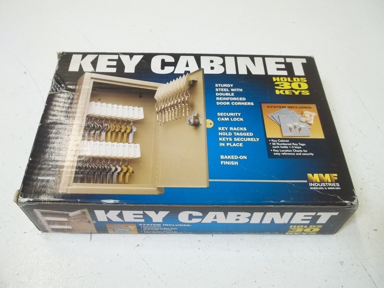 MMF INDUSTRIES 201903003 KEY CABINET *NEW IN BOX*