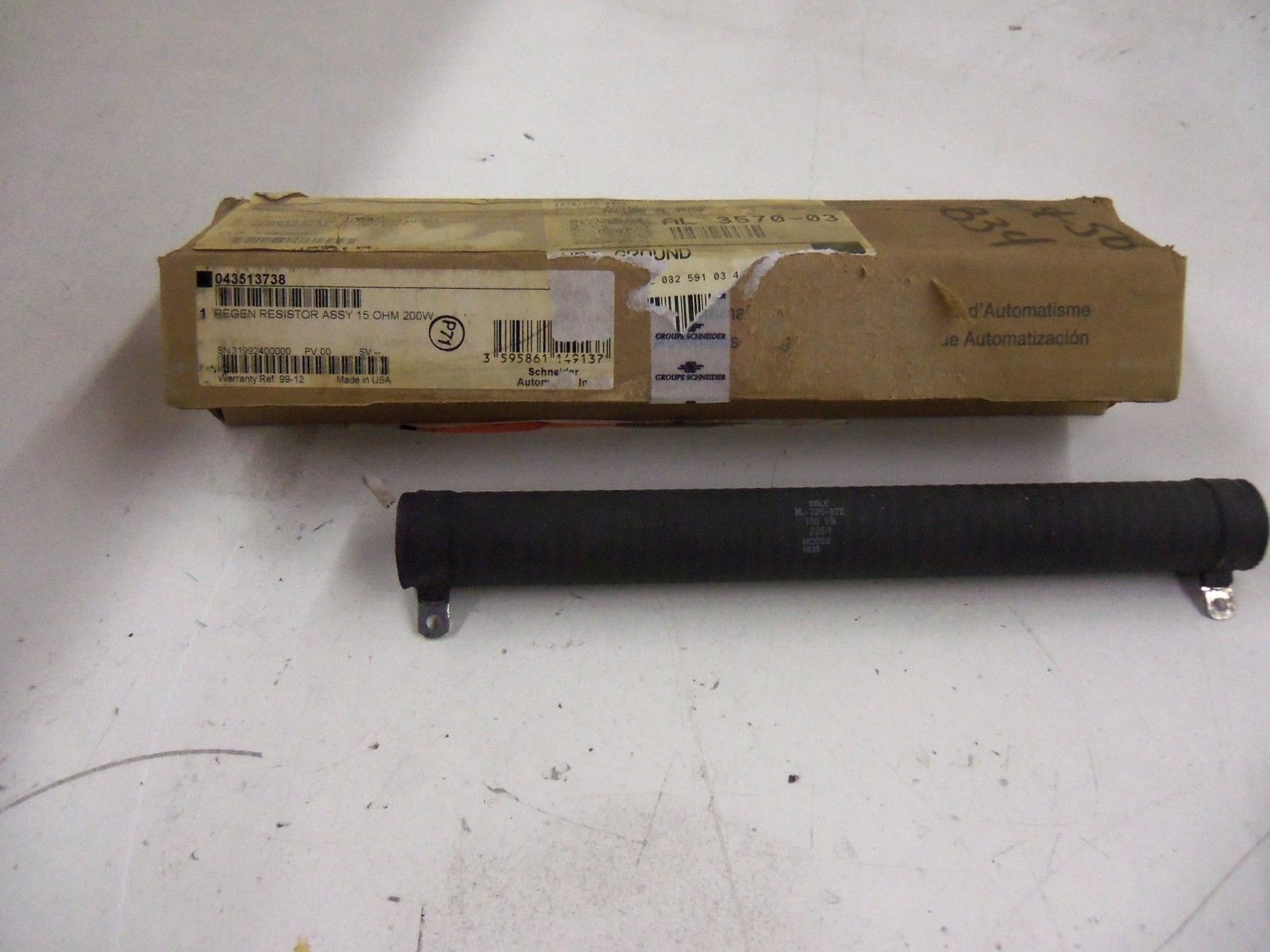 MODICON 043513738 RESISTOR *NEW IN BOX*