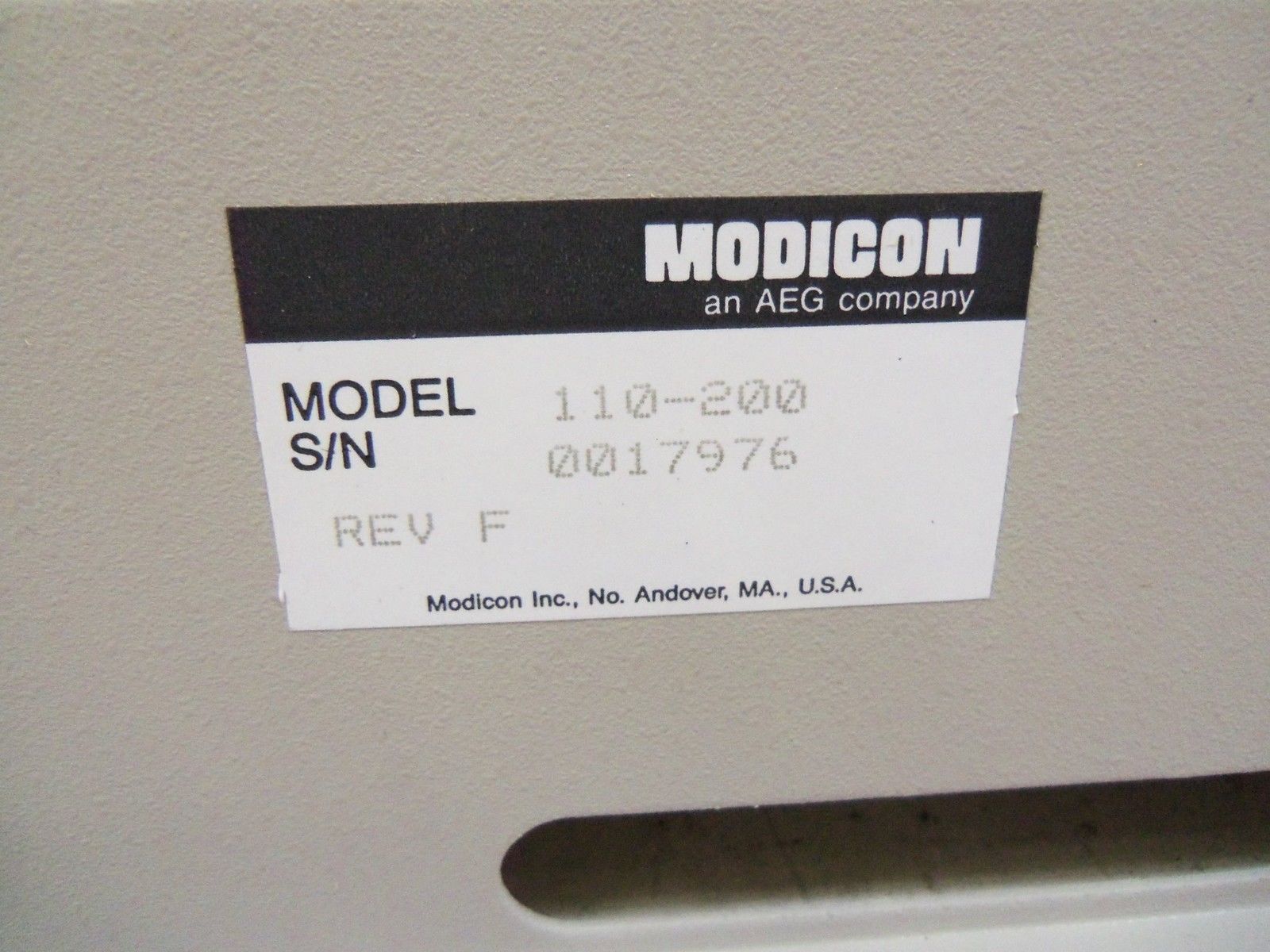 MODICON 110-200 *NEW NO BOX*