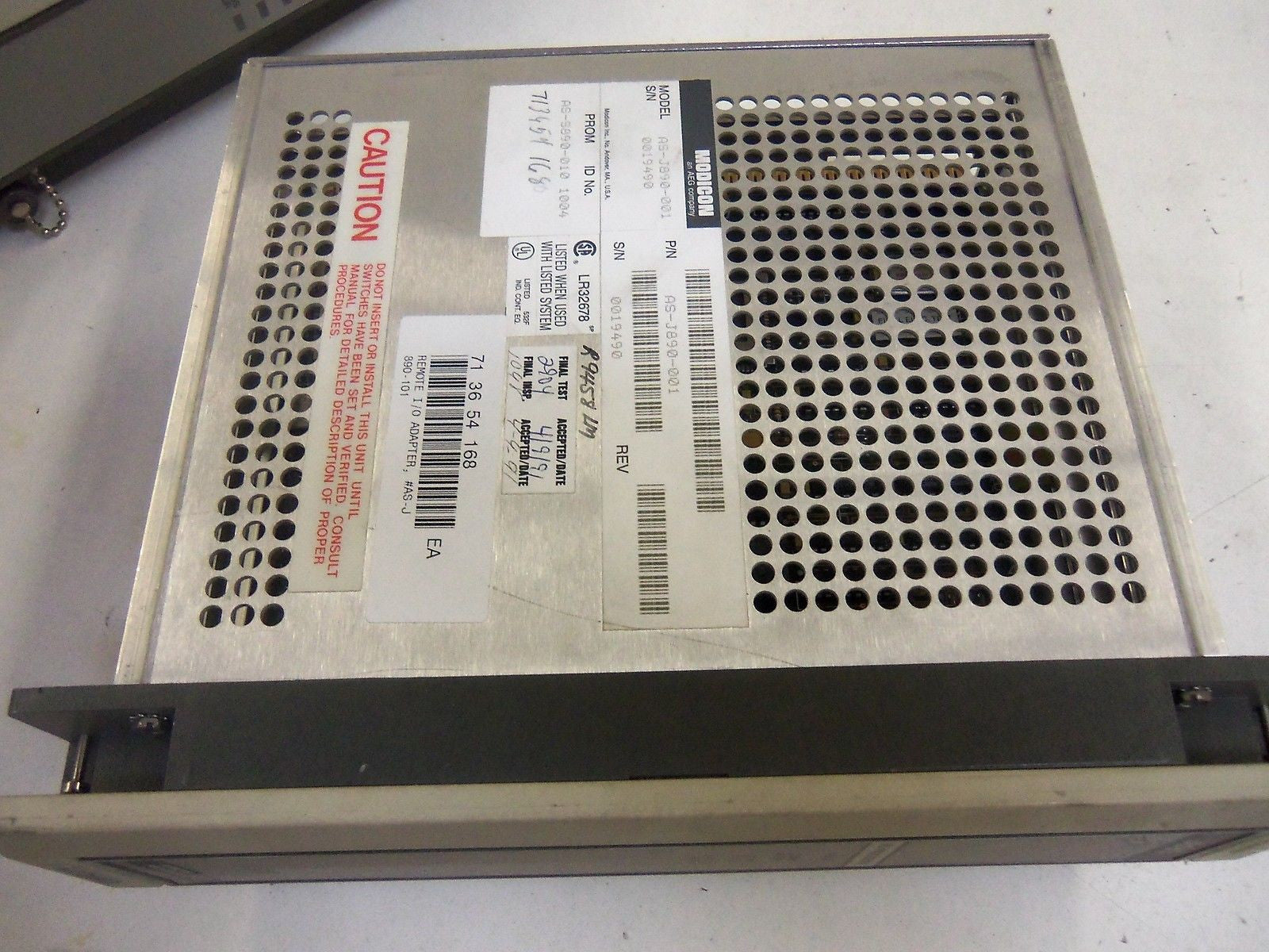MODICON AS-J890-001 *USED*