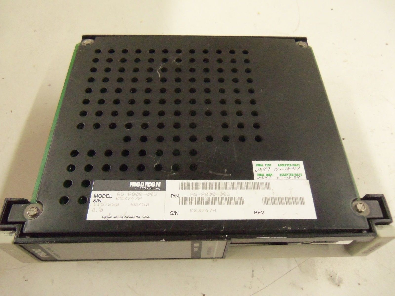 MODICON AS-P800-003 *USED*