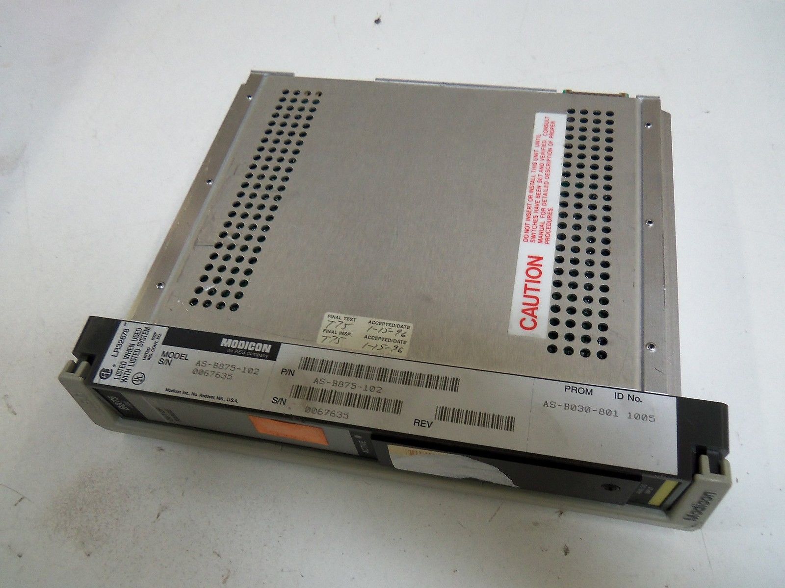 MODICON B875-102 *USED*