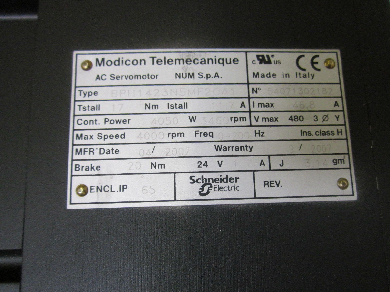 MODICON BPH1423N5MF2CA1 *NEW NO BOX*
